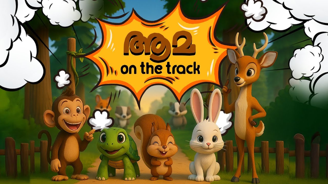 ആമ on the track | Zai Toon Kids App | Animation Movie