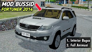 Latest BUSSID Fortuner 2014 MOD 2025! HD Graphics + Full Animation! screenshot 5