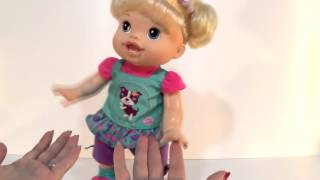 BABY ALIVE Wanna Walk Doll Walking and Talking Baby Doll Toy Learn to Walk Video for Girls and Kids