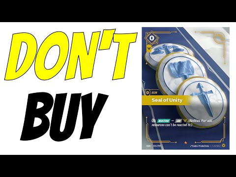 Riftbound シール of Unity 3枚(EN/エーゴ) Seals Are a Scam (Kind of
