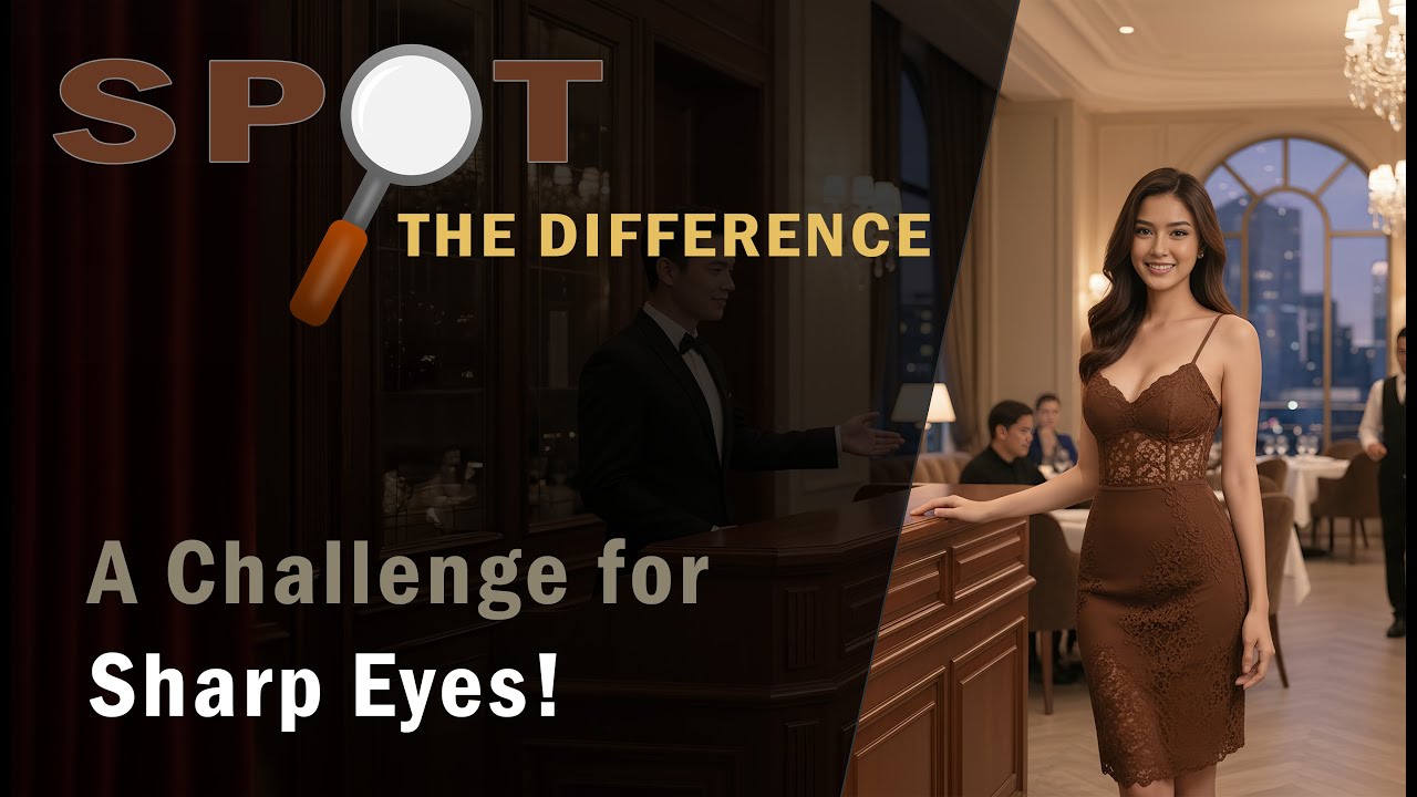 Spot the Difference #315  | Elegant Night Out Puzzle Challenge (Easy to Hard)