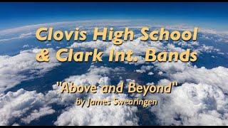 Above and Beyond performed by the combined bands from Clark Intermediate and Clovis High School