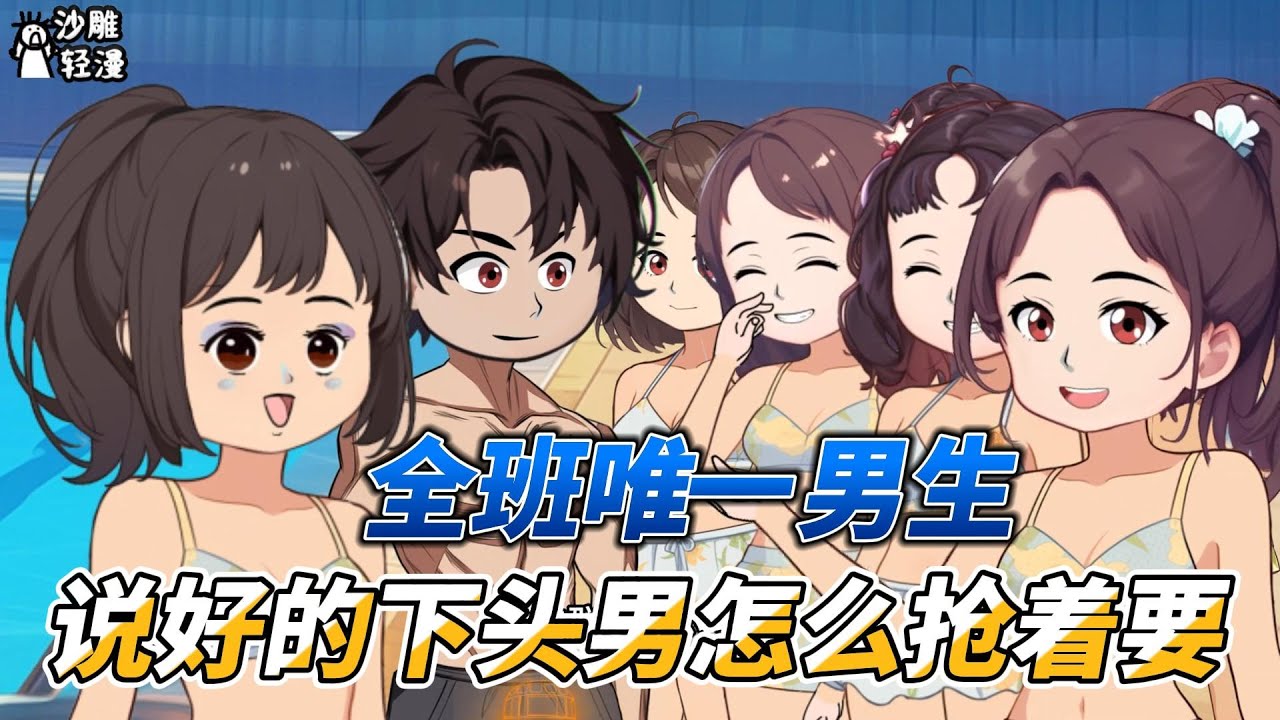 [MULTI SUB]完结动画【全班唯一男生，说好的下头男怎么抢着要】文科班唯一男生，我是全班男闺蜜！ #沙雕轻漫 #SDQM