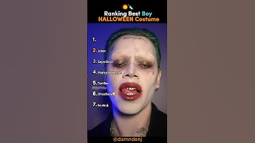 Ranking The Best GUY Halloween Costume 🎃✨ #tiktokviral #halloween