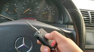 How to program, ReSynchronise remote control on MercedesBenz Ml350 W163 no special tool needed!