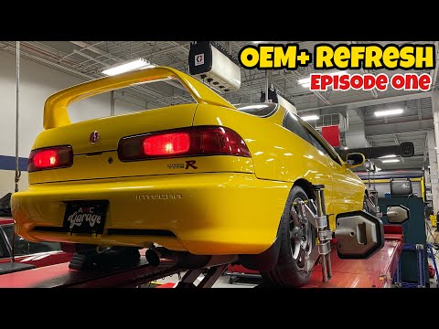 OEM+ Refresh DC2 ITR -  Suspension | Tires | Brakes | Alignment and more (Episode 1)