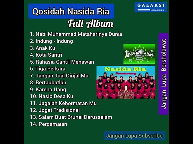 Kumpulan Qosidah Nasida Ria Full Album class=