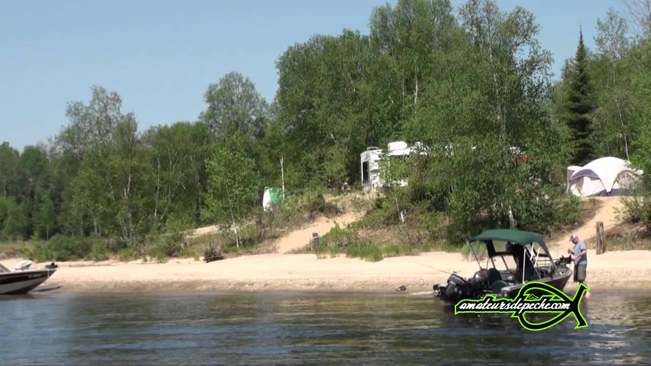 Pêche au doré, lac andou, réserve faunique de Laverendrye, pêche québec