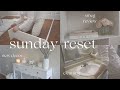 Sunday Reset \\ new shelf, cleaning, SMEG review, organizing, decorating, amazon pyjamas \\ VLOG