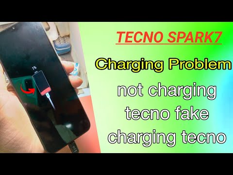 Tecno spark 7charging connector change not charging tecno fake charging tecno spark7charging problem