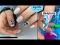 Uñas después del diseño de uñas más creativo | Quitar piercing/cadenas/iman #TatianaMaestradeUñas