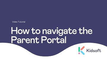 Kidsoft Tutorial - How guardians navigate the Parent Portal