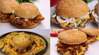 4 Easy & Unique Chicken Burger Recipes By Recipes of the World