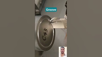groove program cnc lathe turning#shortvideo #reactionvideo #shorts