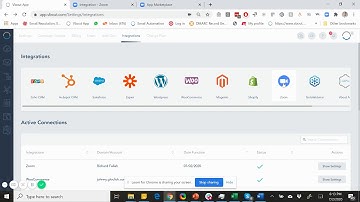 Zoom Integration With VBOUT