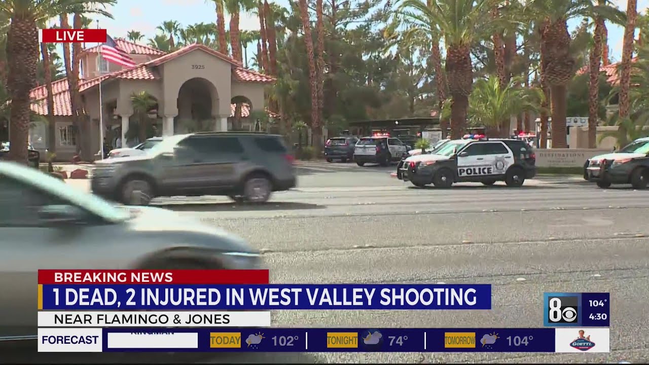 1 dead, 2 injured after west Las Vegas shooting - YouTube