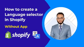 How to create Language selector in Shopify without app | Shopify Theme Development