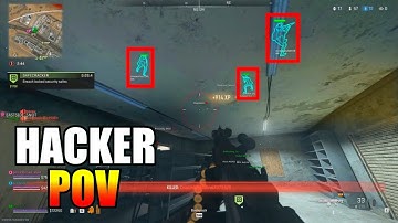 What a Cheaters POV Looks Like In Call Of Duty