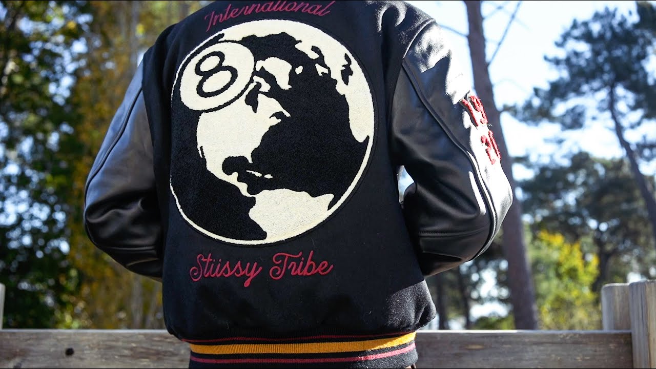 CDG × Stussy varsity jacket 40周年 スタジャン