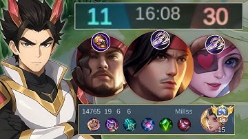 HOW TO COUNTER CROWD CONTROL HERO IN LATE GAME! | YU ZHONG TOP GLOBAL - MLBB