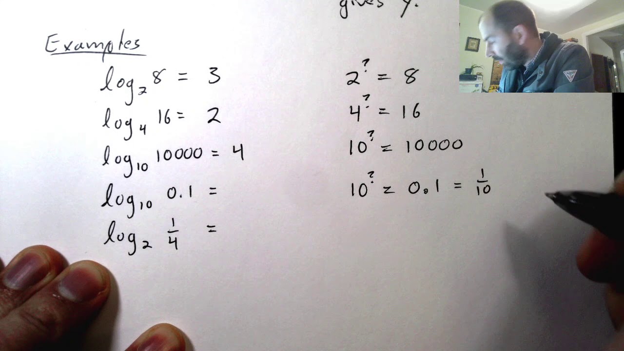 Introduction to Logarithms YouTube