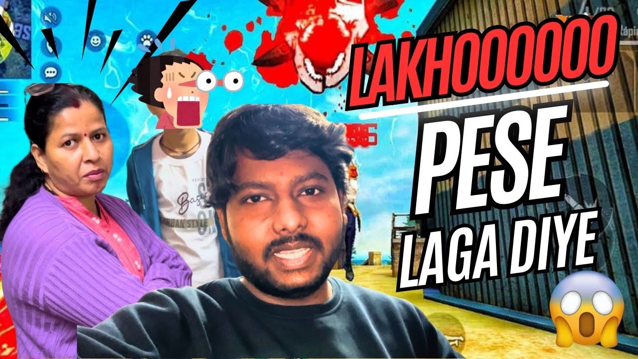 Game me saare paise uda diye | free fire me paise kharch diye | vlog/vlogging/majak/by/aarushbhola