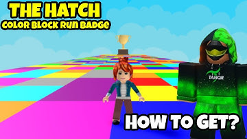[EVENT] How to get the EGG BADGE in COLOR BLOCK RUN (EGG HUNT 2025: THE HATCH) | Roblox