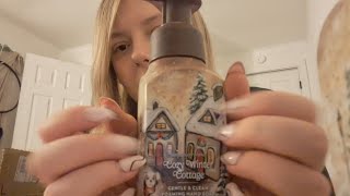 ASMR- Bath and Body Works Haul with Tapping & Rambling Lofi 