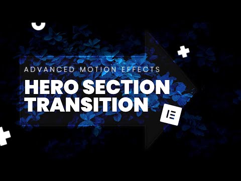 Super SMOOTH Hero Section Scrolling Effect with Elementor PRO Motion Effects | TemplateMonster