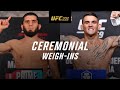 UFC 302: Ceremonial Weigh-In