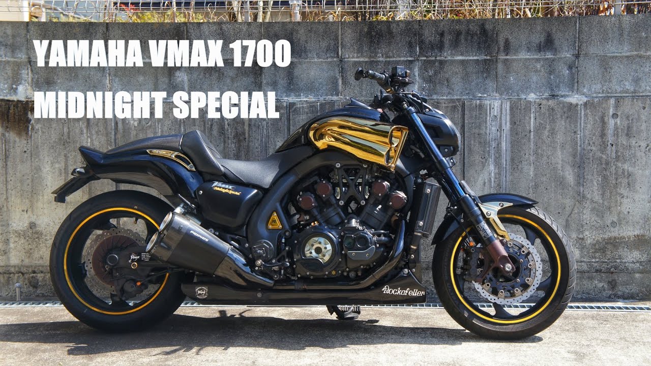 【BRAND NEW】YAMAHA VMAX 1700 Midnight Special (FULL CUSTOM VMAX17)