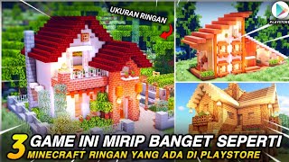 LIGHTWEIGHT!! 3 GAMES SIMILAR TO MINECRAFT MCPE ON THE PLAYSTORE screenshot 5