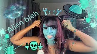 Gyaru Inspired Alien Makeup 🛸👽