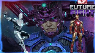 MARVEL FUTURE FIGHT : Iron Man (CTP DE IRA) VS Galactus