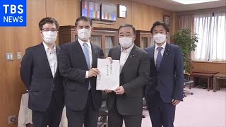 「再エネを４５％以上に」自民議連が経産相に提言