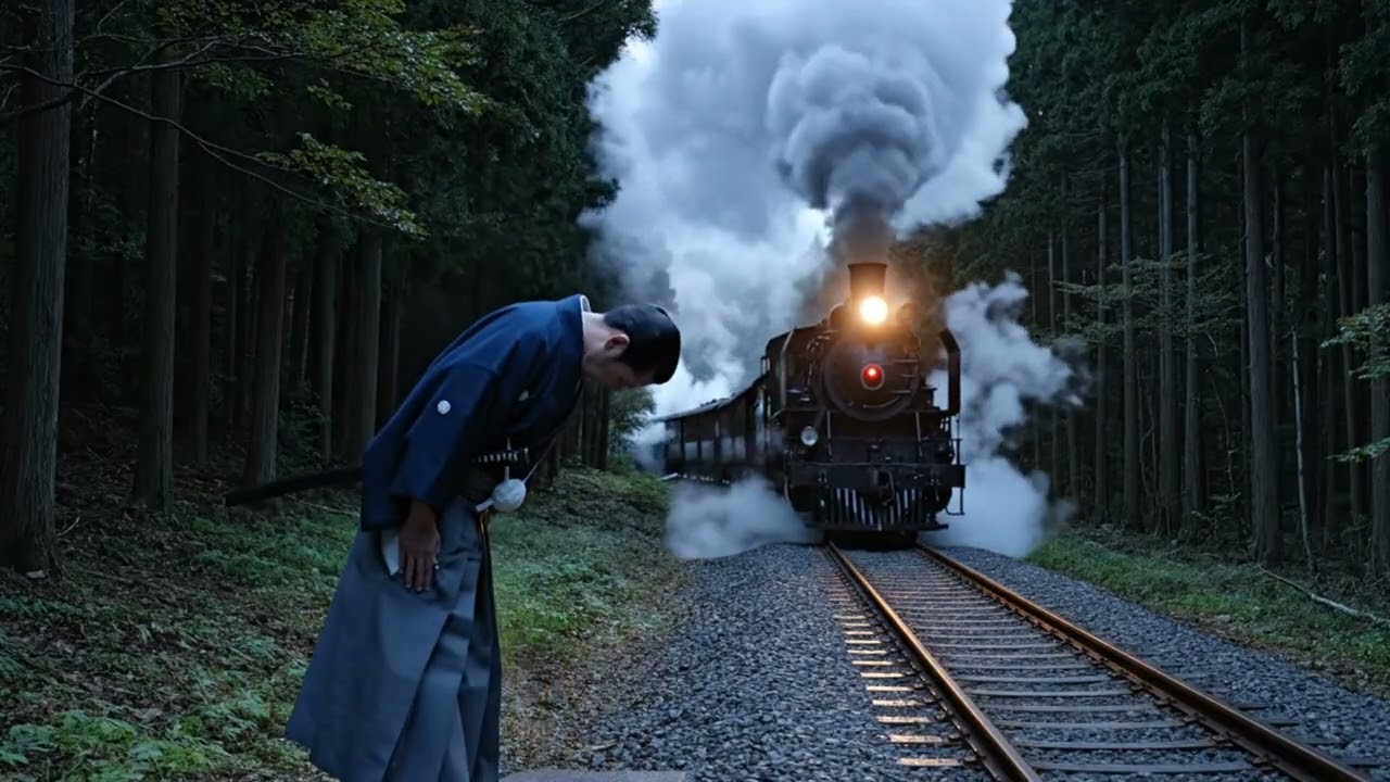 Listen to Old Japan 🎧 Ancient Fumikiri Bells & Passing Trains