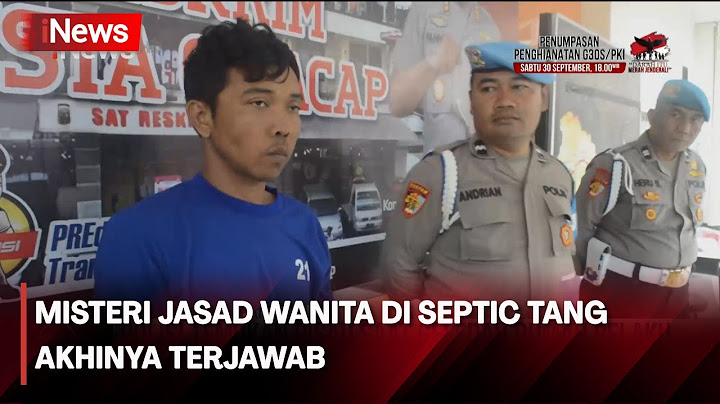 Misteri Jasad Wanita di Septic Tang AKhinya Terjawab, Pelaku Ingin Kuasai Harta Korban