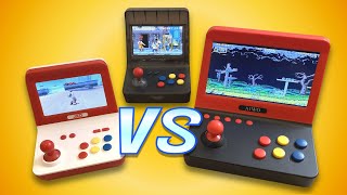 JXD 4.3" Mini Retro Arcade Games Console (Q50) vs AIWO G1000 screenshot 2