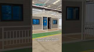 This expandable container house costs under $10k and unfolds to 40sqm！