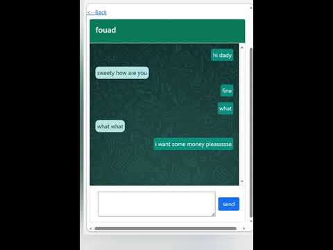 chat application with