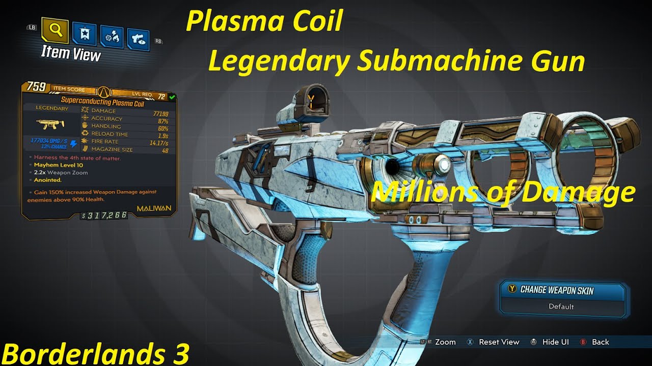 Borderlands 3: Plasma Coil Melts Bosses. Limitless Ammo-Moze Build
