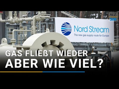 Wieder Gaslieferung über Nord Stream 1