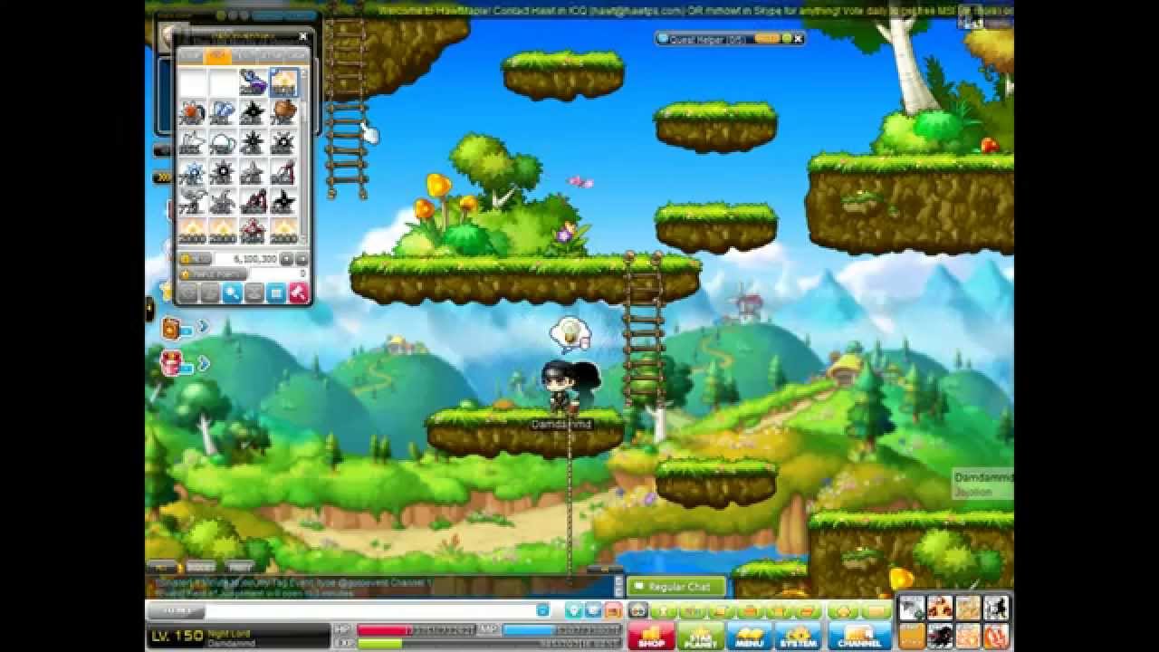 MapleStory Throwing Stars YouTube