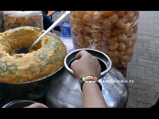 Awesome & One Of The Popular Street food in india | Golgape | Puchka | Stuffing for Panipuri | STREET FOOD