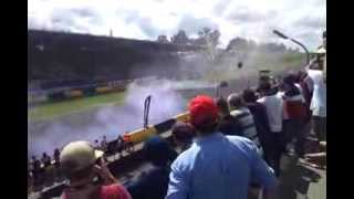 Nick "DriftKid" Coulson at Top Gear Festival 2014.