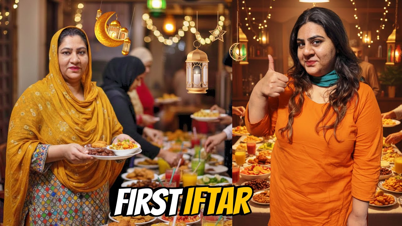 First Iftari Let hogaye | first iftari 2026|  Dusri Sehri Main lrai hogai | Amara with life 