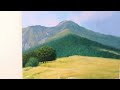 How to paint a landscape - brennerfineart #Shorts