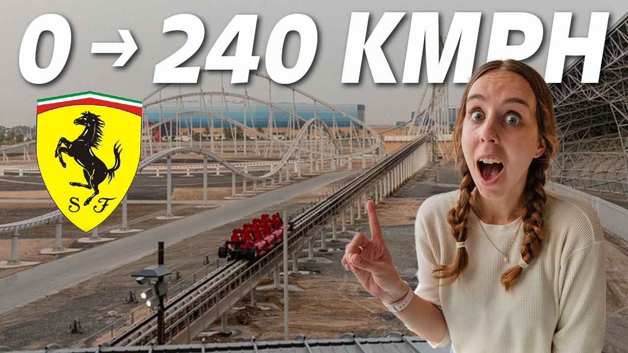 Ferrari World Boasts the World’s Fastest Roller Coaster – Video