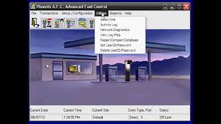 AFC Log into sofware screenshot 3