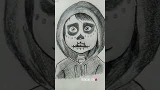 Miguel Rivera easy drawing🎸 #art #artdrawing #drawing #sketch #coco #shorts